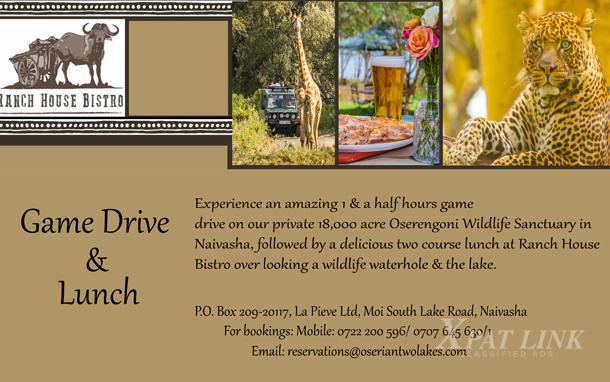 Game Drive and Lunch